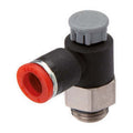 Mini-Winkel-Drosselrückschlagventile R 1/8"-6mm